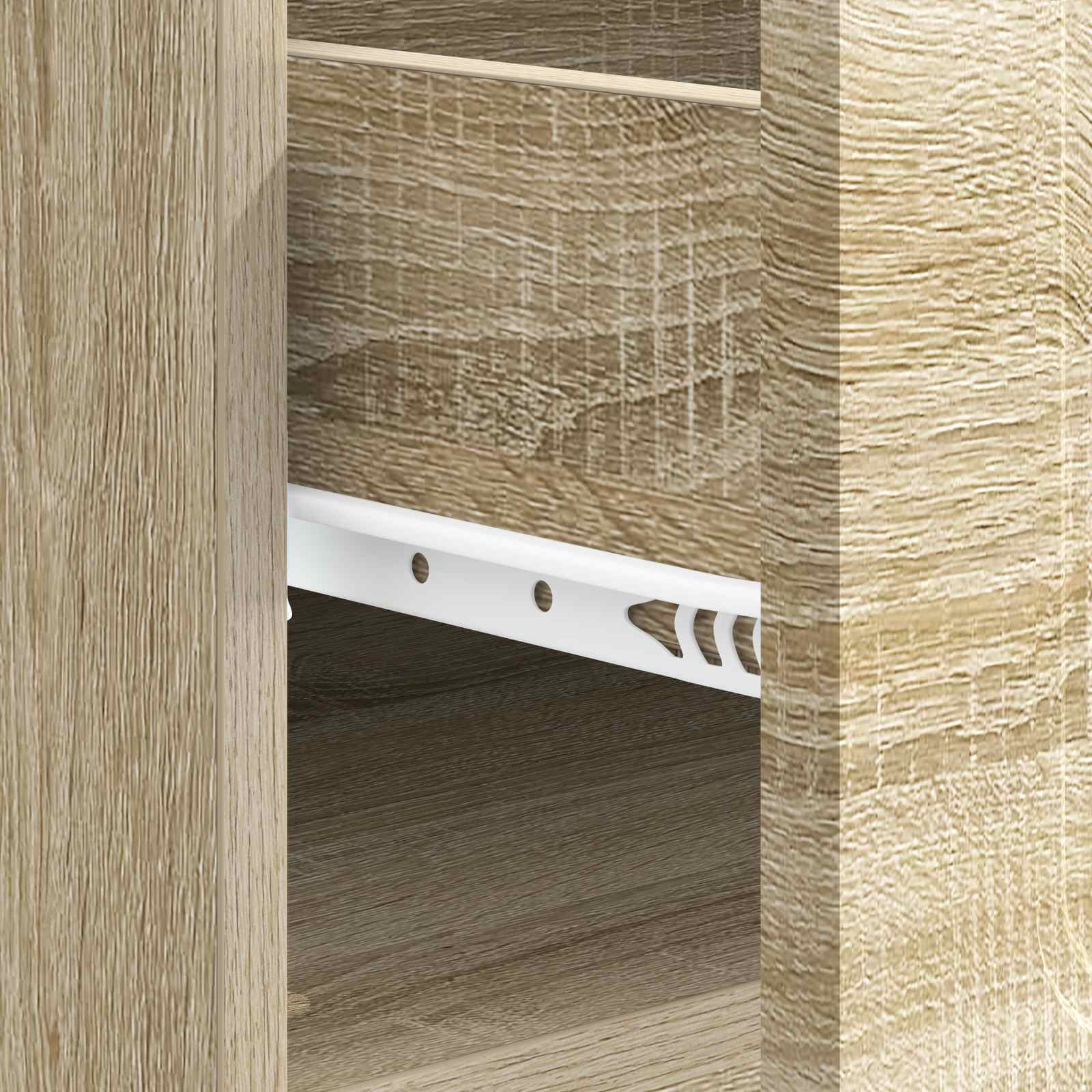Salontafel met lade Sonoma Eiken 49 x 50 x 37 cm Bewerkt hout