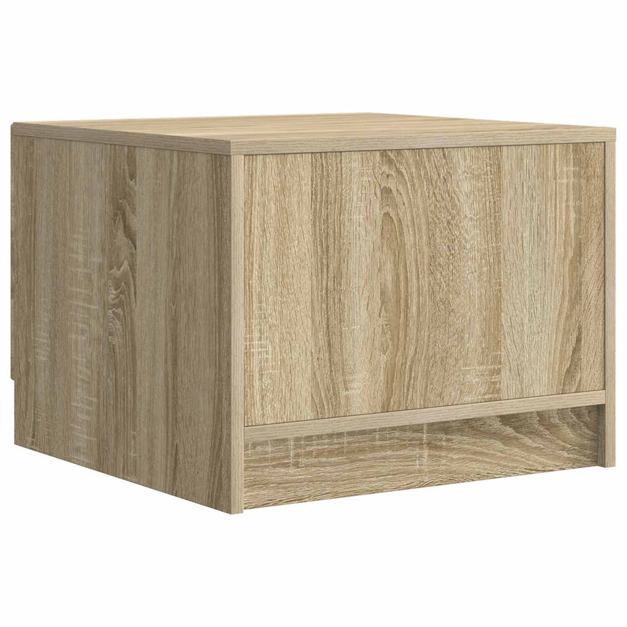 Salontafel met lade Sonoma Eiken 49 x 50 x 37 cm Bewerkt hout