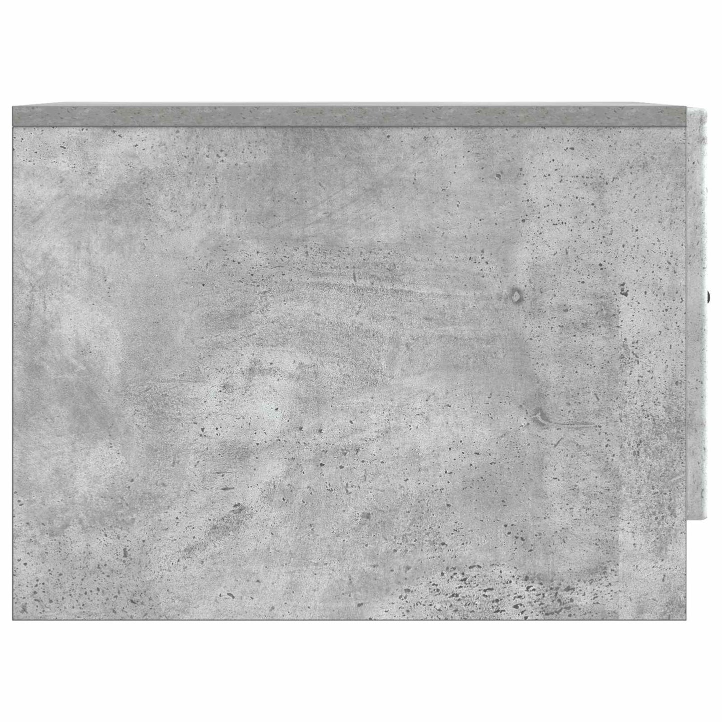 Salontafel met lade Betongrijs 49 x 50 x 37 cm Bewerkt hout