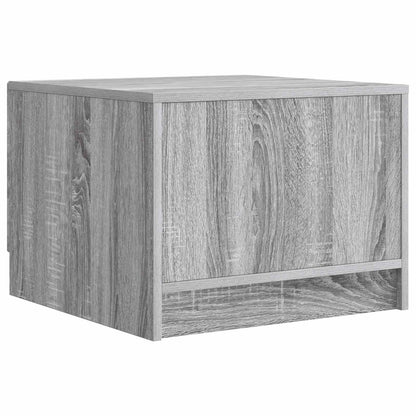 Salontafel met lade Grijs sonoma 49 x 50 x 37 cm Bewerkt hout