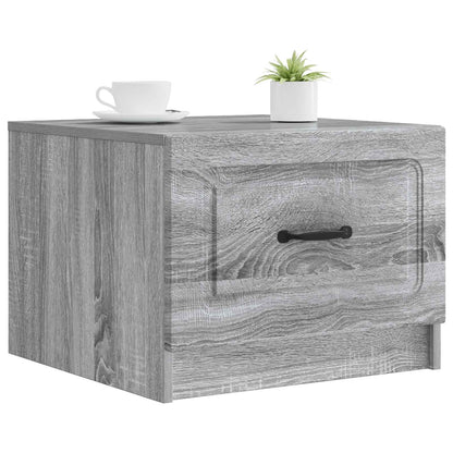 Salontafel met lade Grijs sonoma 49 x 50 x 37 cm Bewerkt hout