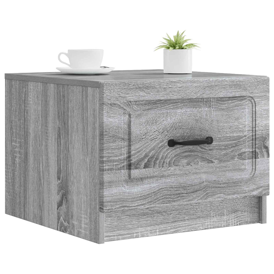 Salontafel met lade Grijs sonoma 49 x 50 x 37 cm Bewerkt hout