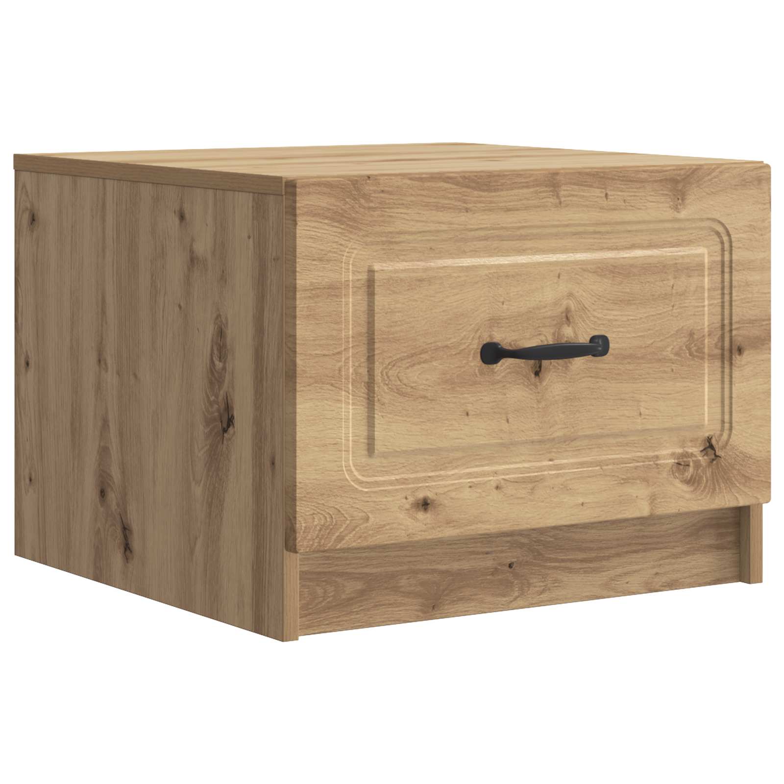 Salontafel Artisanaal eiken 49 x 50 x 37 cm Bewerkt hout