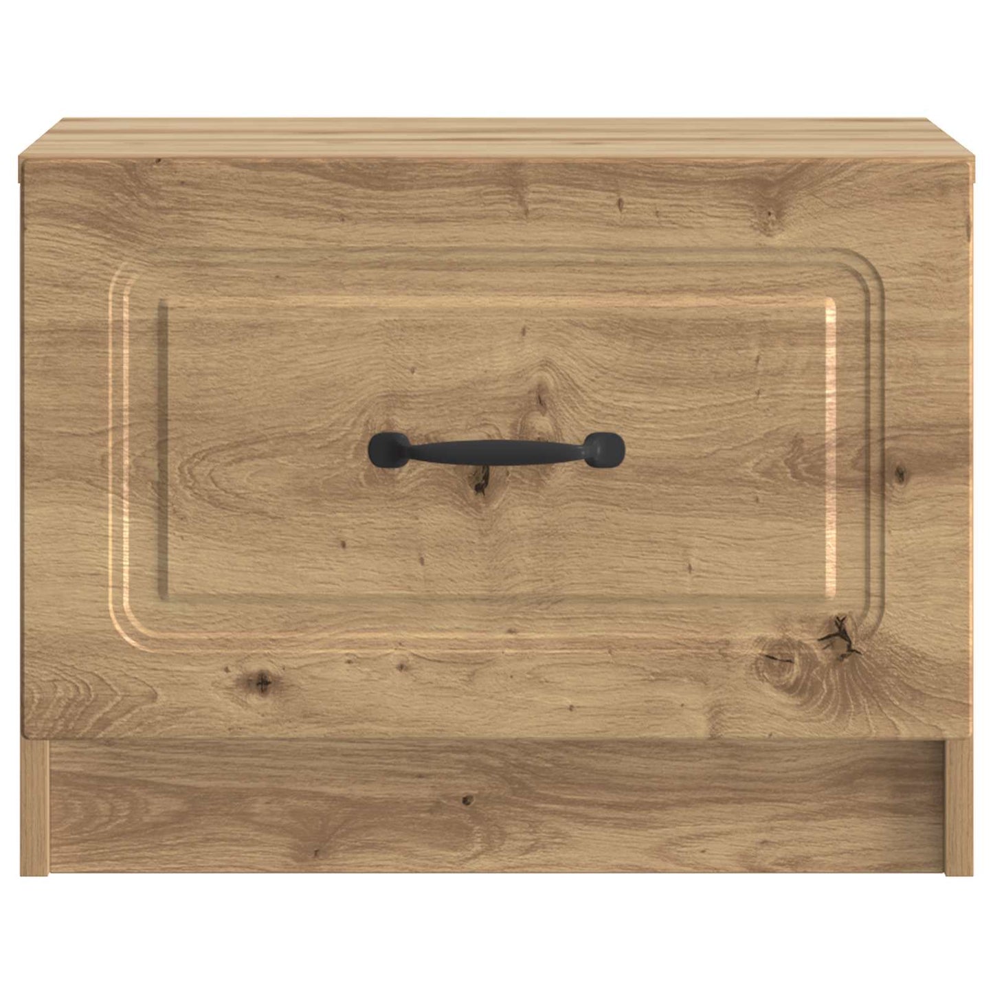 Salontafel Artisanaal eiken 49 x 50 x 37 cm Bewerkt hout