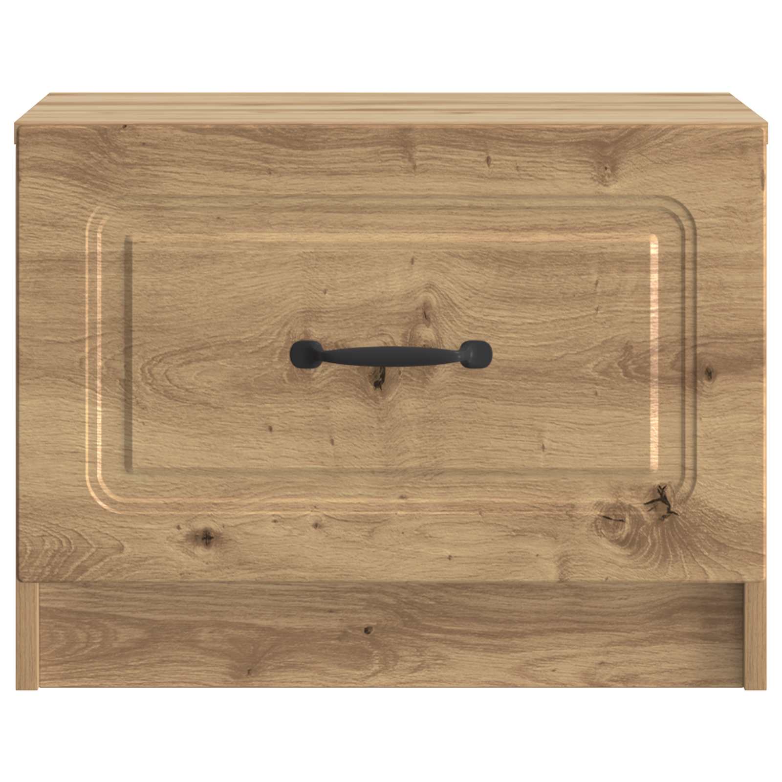 Salontafel Artisanaal eiken 49 x 50 x 37 cm Bewerkt hout
