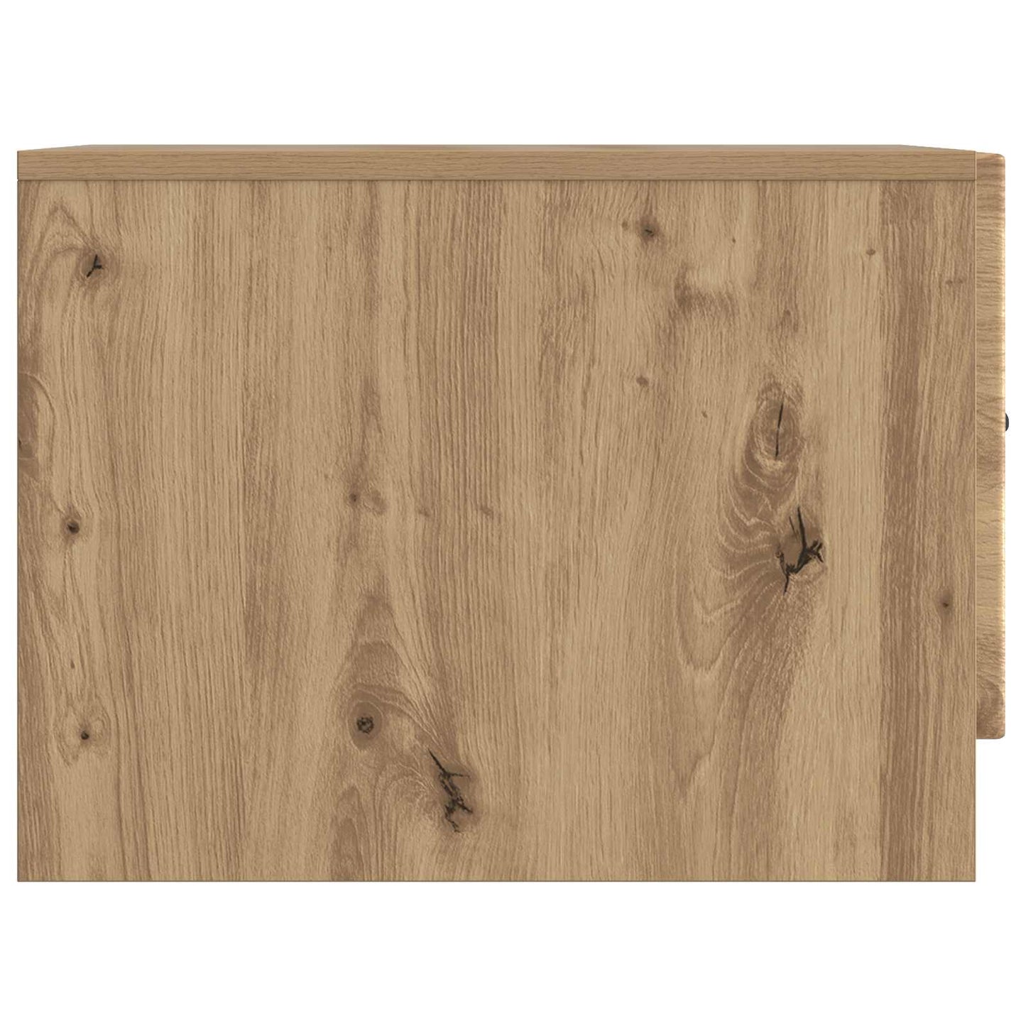 Salontafel Artisanaal eiken 49 x 50 x 37 cm Bewerkt hout