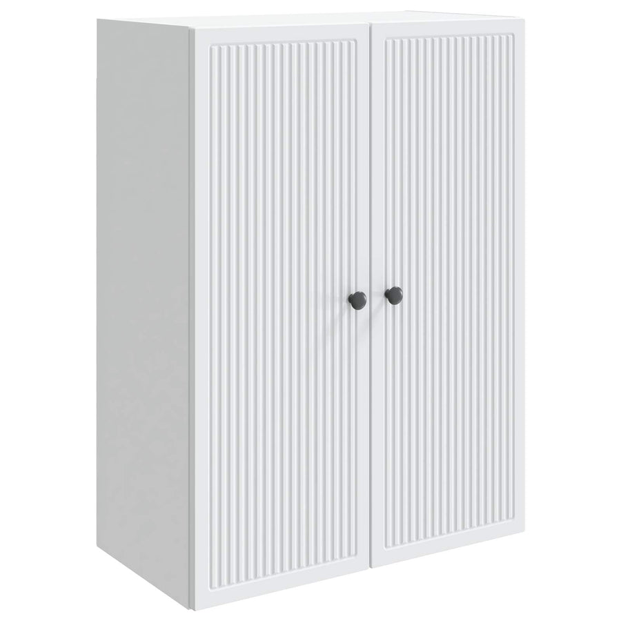 Wandkast Wit 66 x 34,5 x 90 cm Bewerkt hout