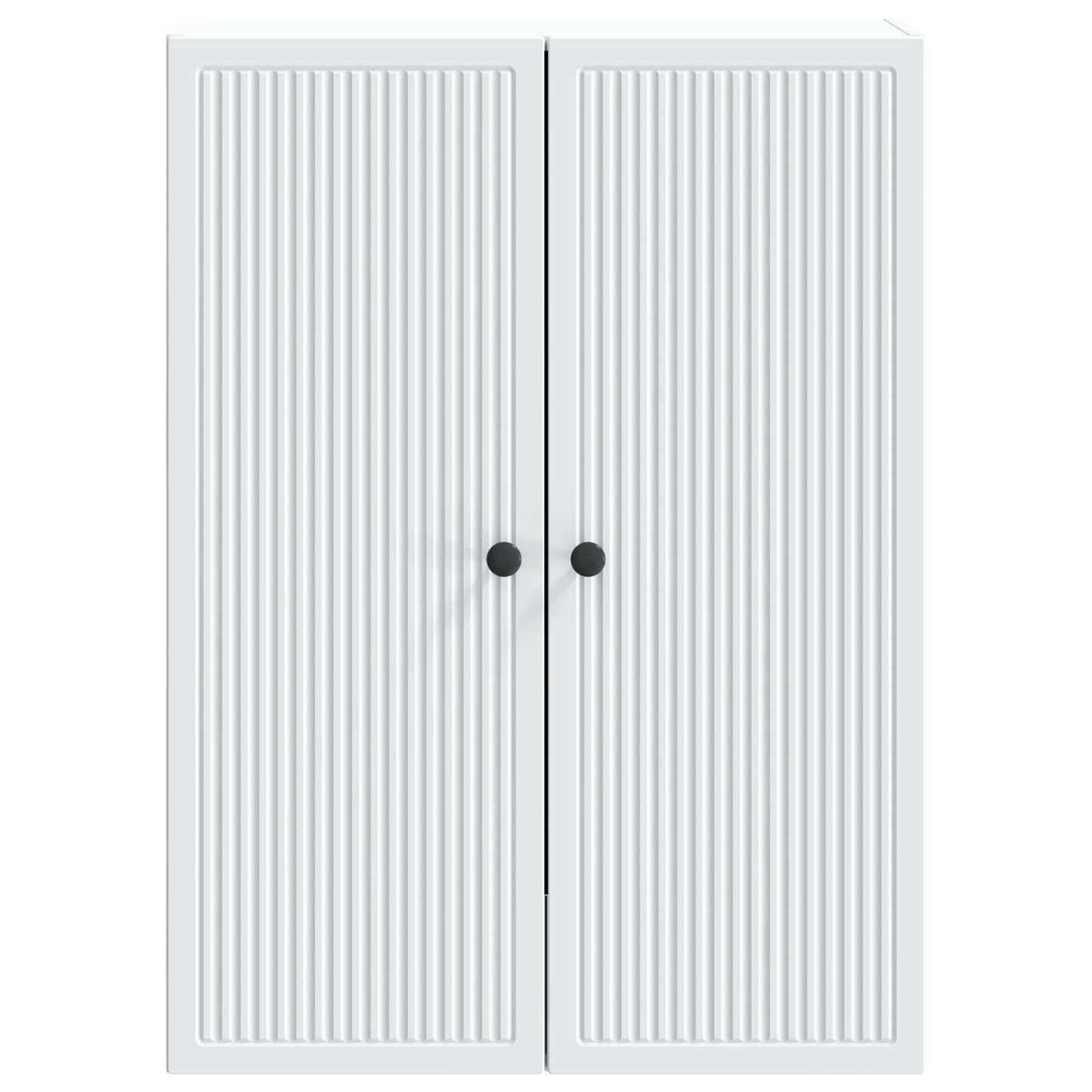 Wandkast Wit 66 x 34,5 x 90 cm Bewerkt hout
