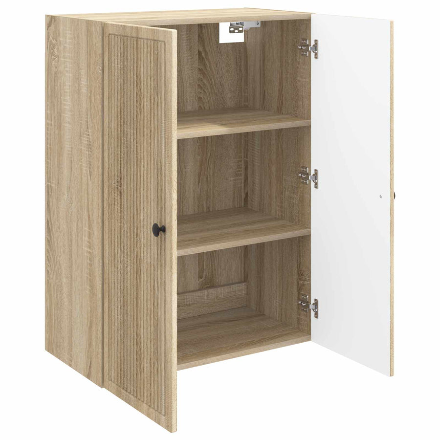 Wandkast Sonoma Eiken 66 x 34,5 x 90 cm Bewerkt hout