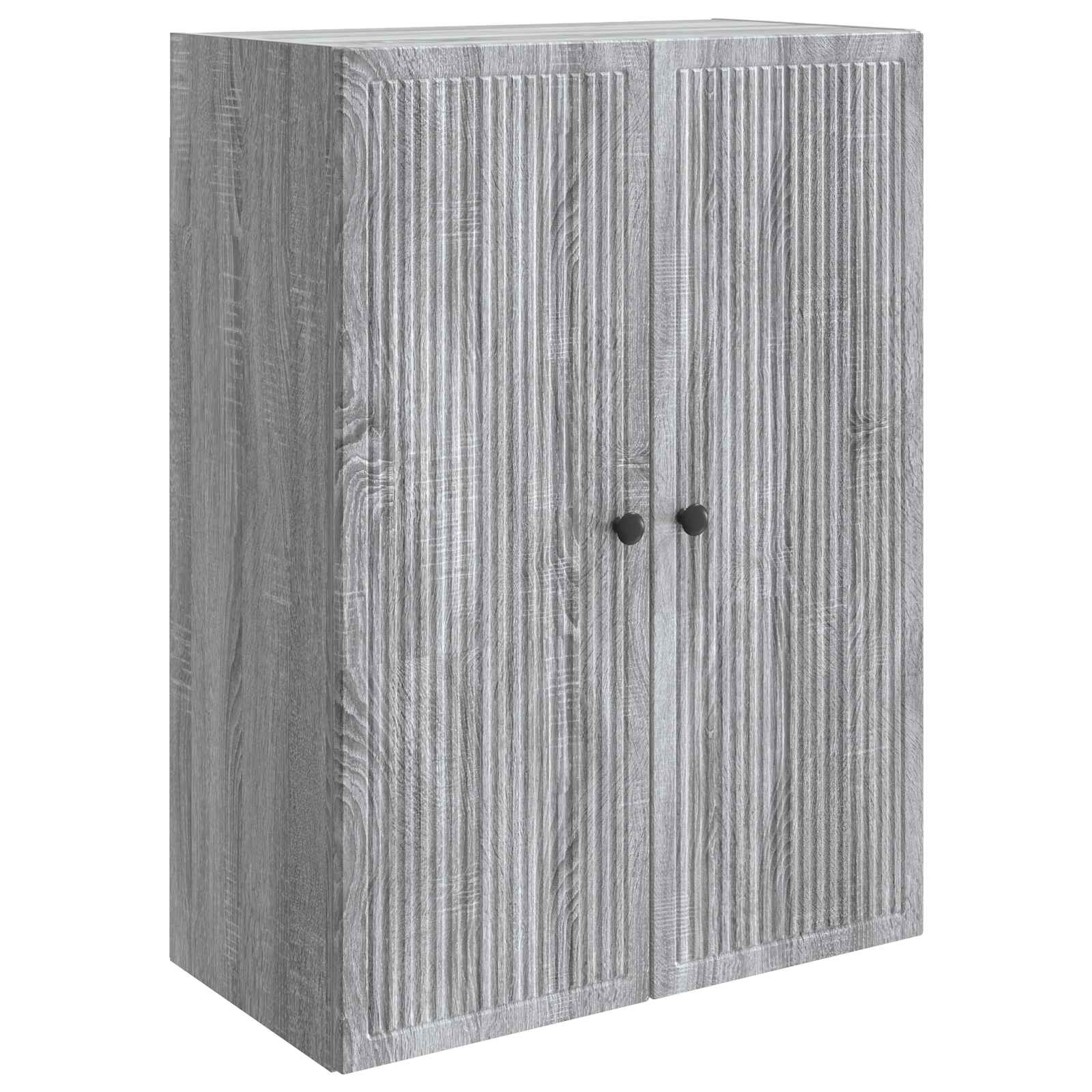 Wandkast Grijs Sonoma 66 x 34,5 x 90 cm Bewerkt hout