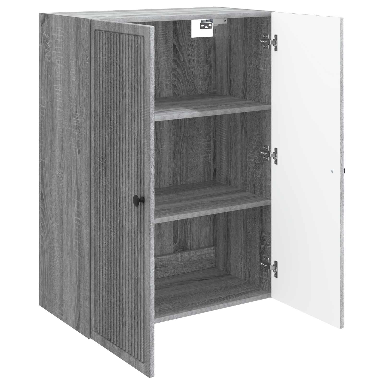 Wandkast Grijs Sonoma 66 x 34,5 x 90 cm Bewerkt hout