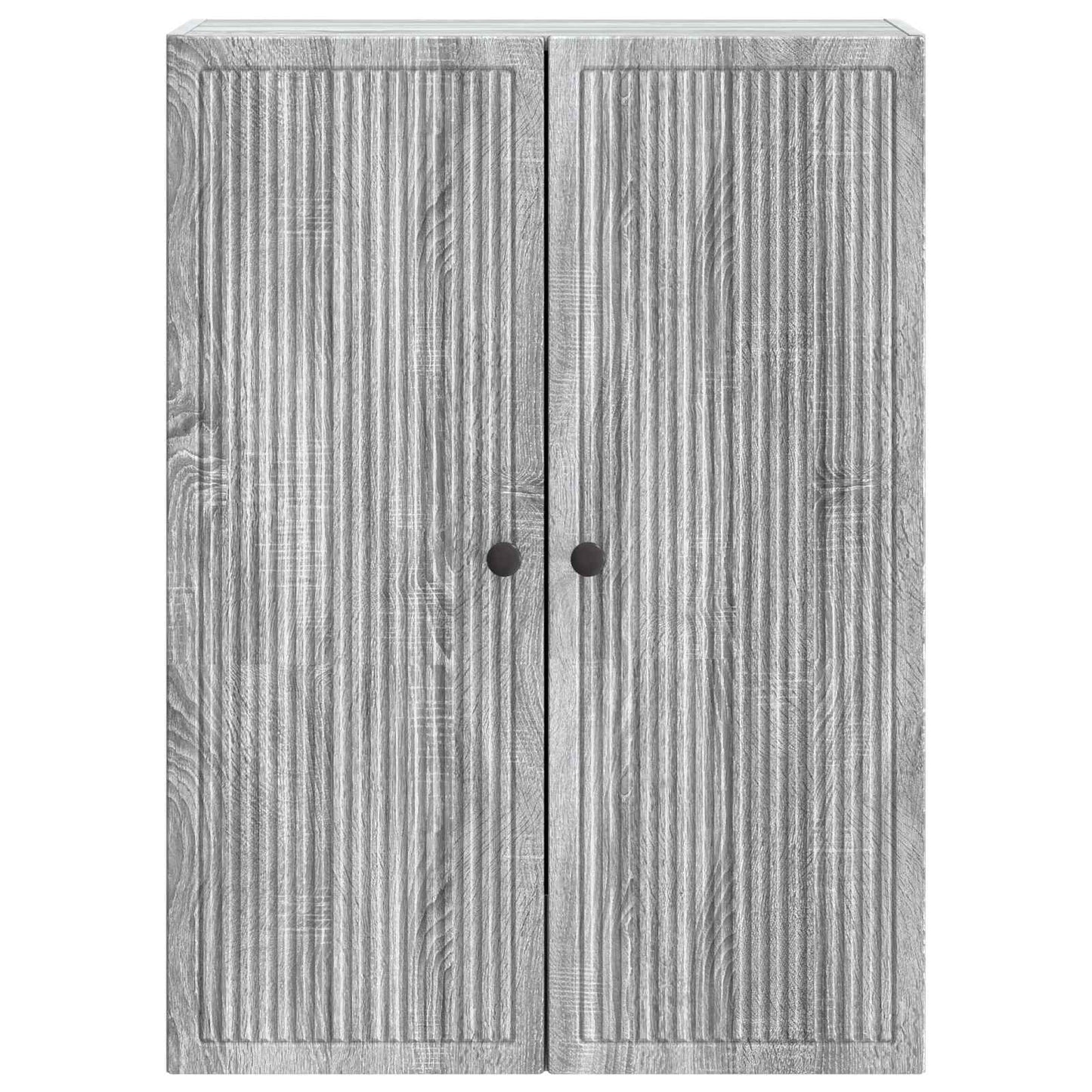 Wandkast Grijs Sonoma 66 x 34,5 x 90 cm Bewerkt hout