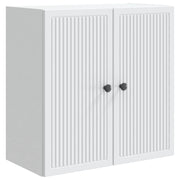 Wandkast 59x31x60 cm bewerkt hout wit