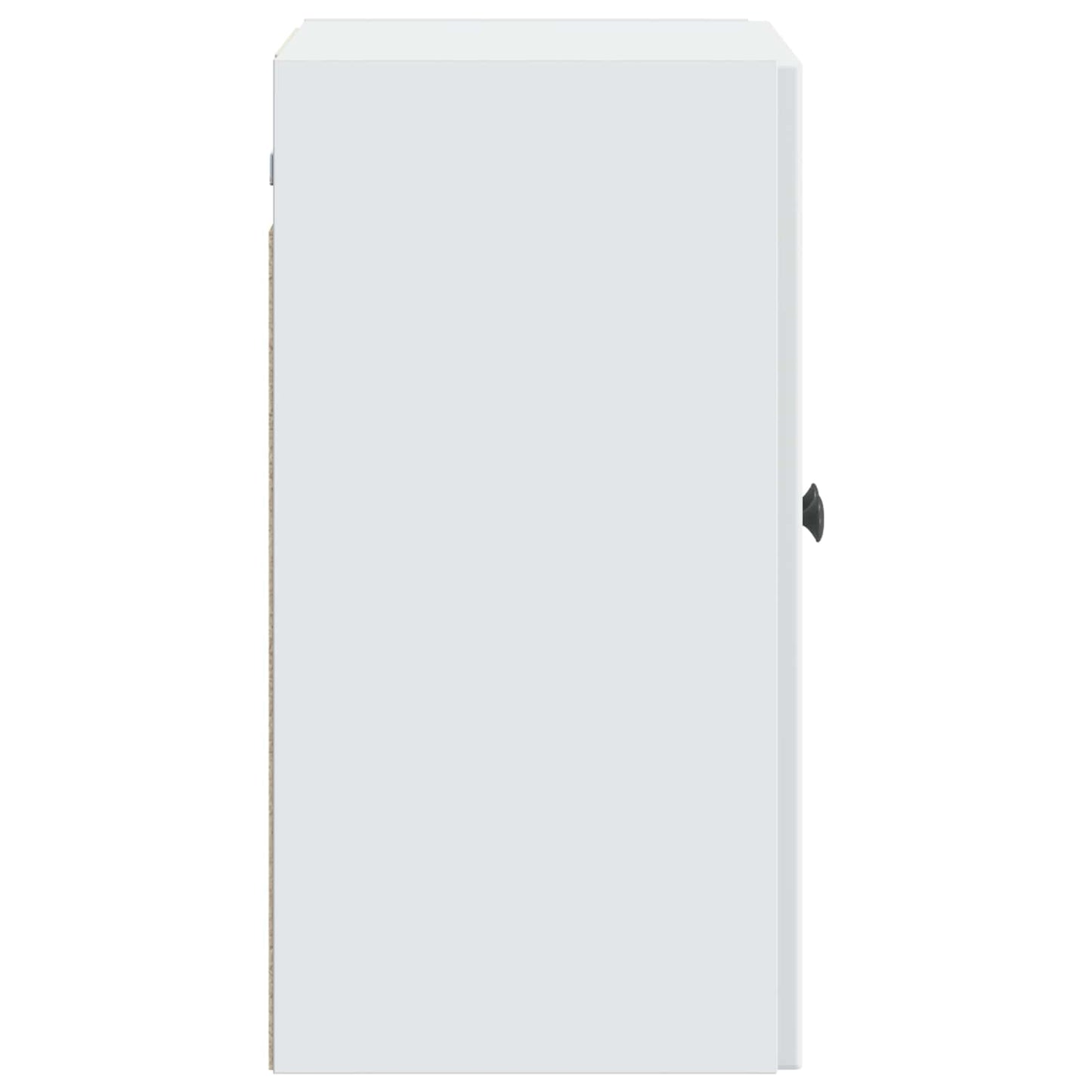Wandkast Wit 59 x 31 x 60 cm Bewerkt hout