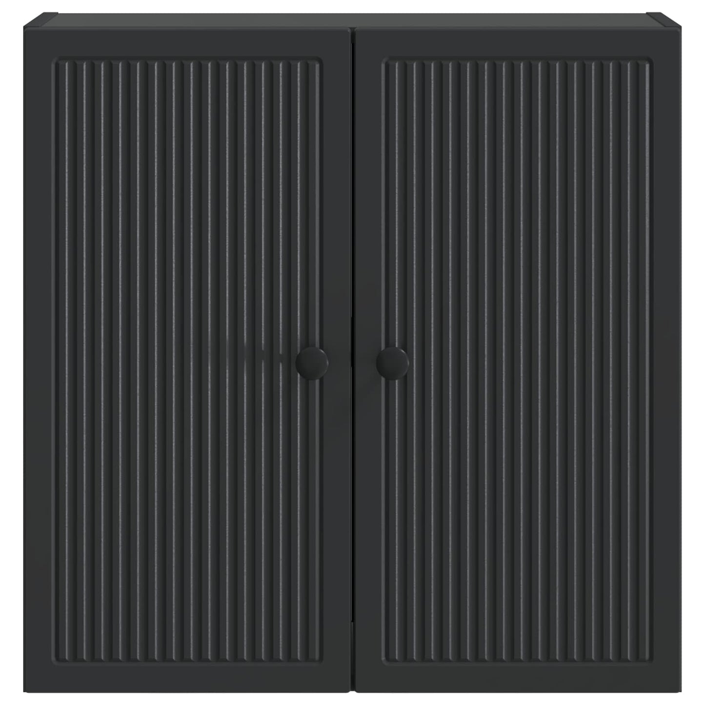 Wandkast Zwart 59 x 31 x 60 cm Bewerkt hout
