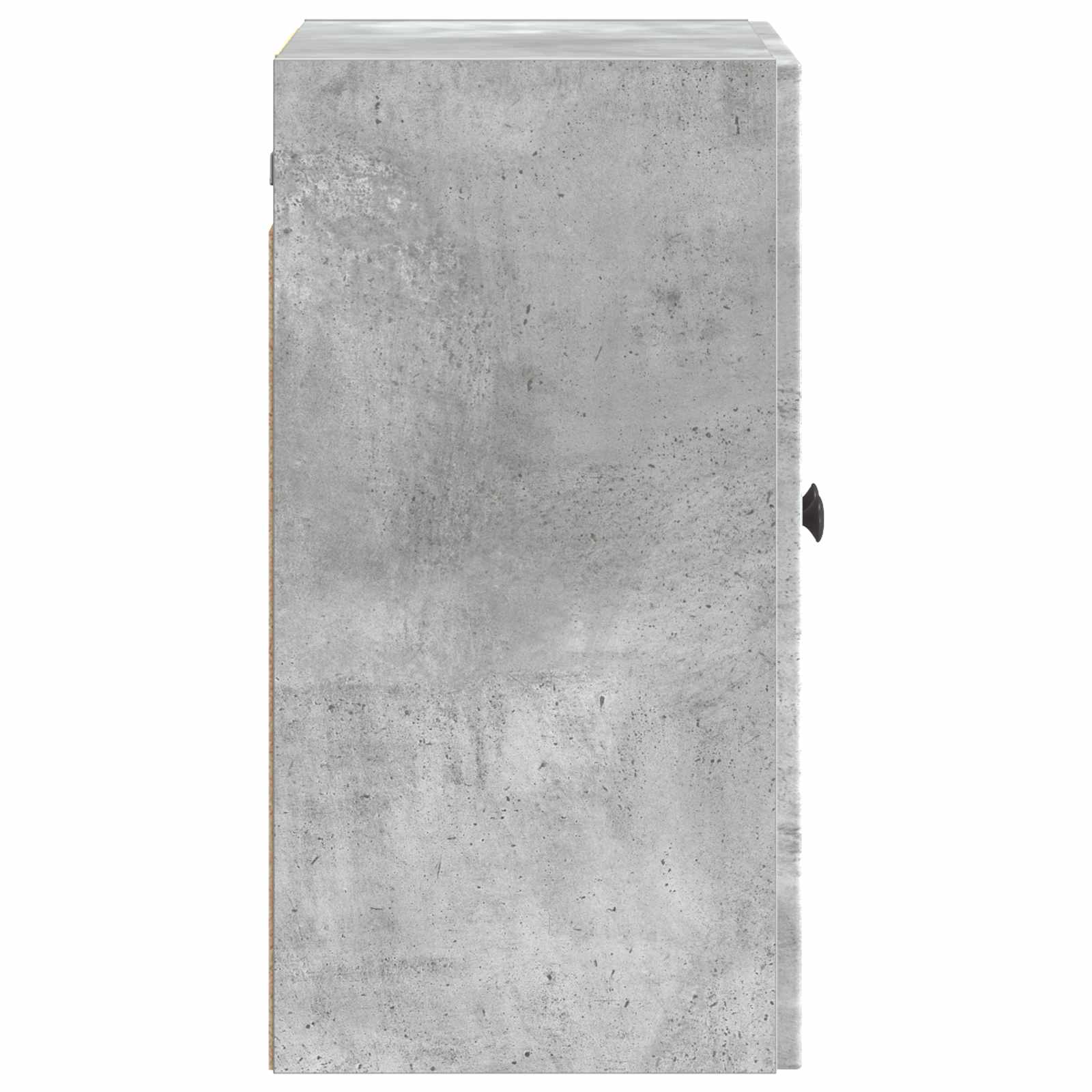 Wandkast Betongrijs 59 x 31 x 60 cm Bewerkt hout