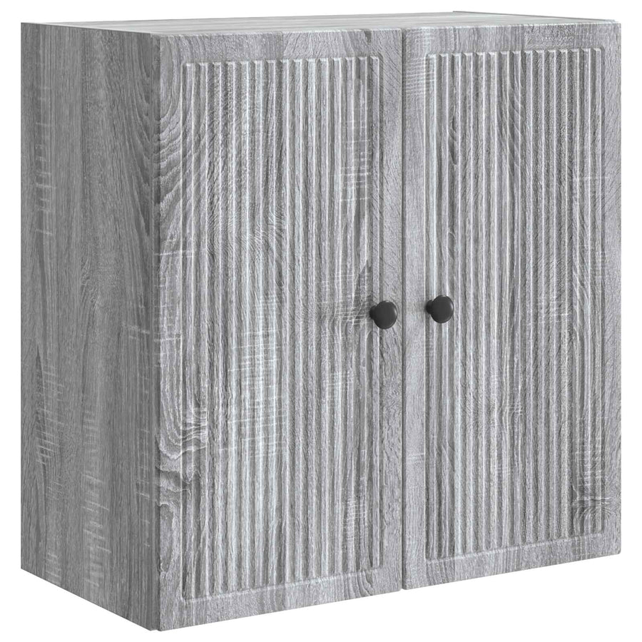 Wandkast Grijs Sonoma 59 x 31 x 60 cm Bewerkt hout