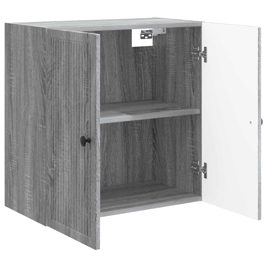 Wandkast Grijs Sonoma 59 x 31 x 60 cm Bewerkt hout