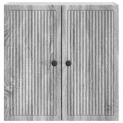 Wandkast Grijs Sonoma 59 x 31 x 60 cm Bewerkt hout
