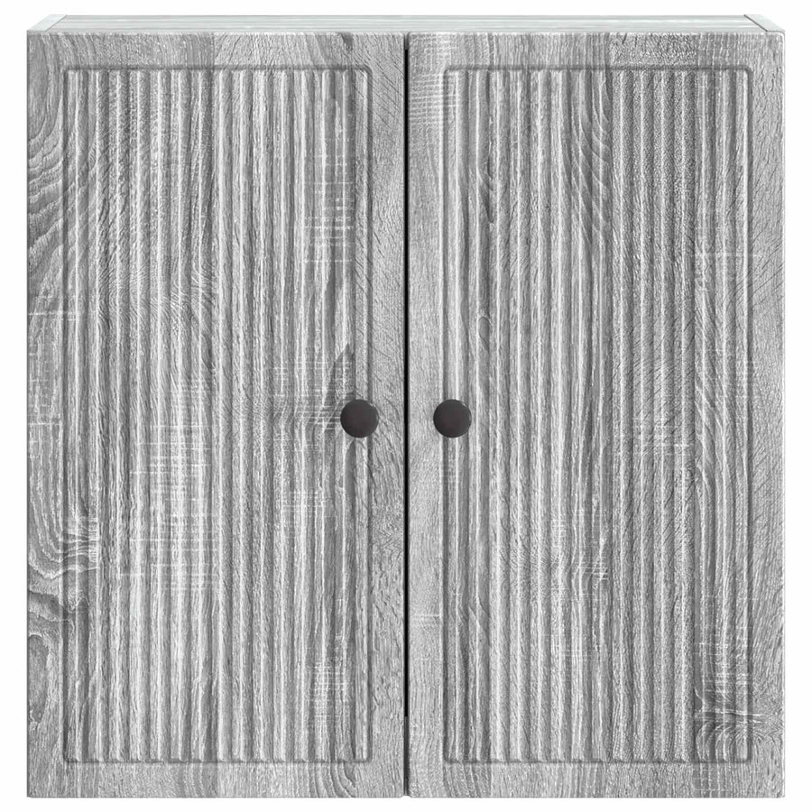 Wandkast Grijs Sonoma 59 x 31 x 60 cm Bewerkt hout