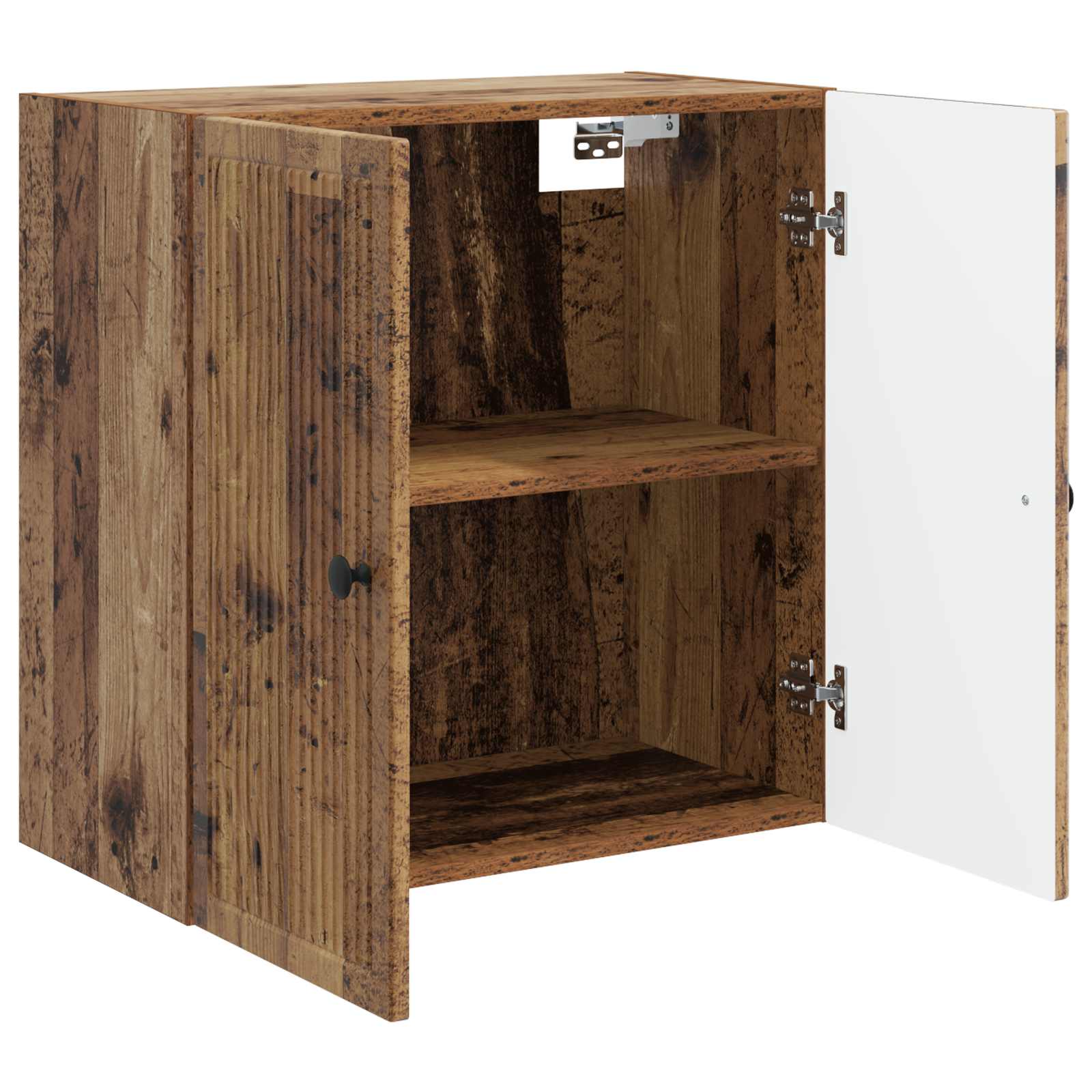 Wandkast Oud hout 59 x 31 x 60 cm Bewerkt hout