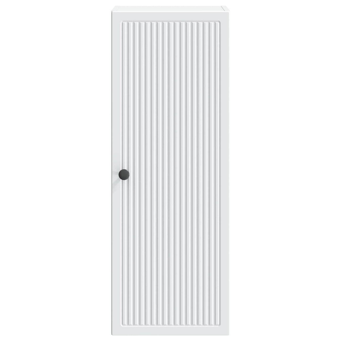 Wandkast Wit 33 x 34,5 x 90 cm Bewerkt hout