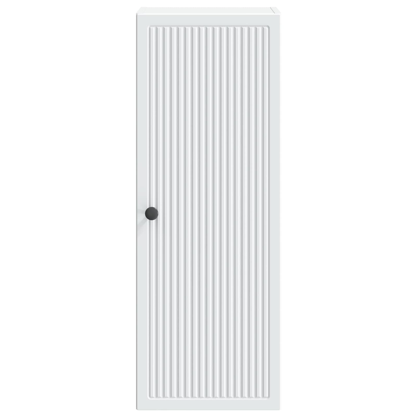 Wandkast Wit 33 x 34,5 x 90 cm Bewerkt hout