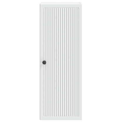 Wandkast Wit 33 x 34,5 x 90 cm Bewerkt hout