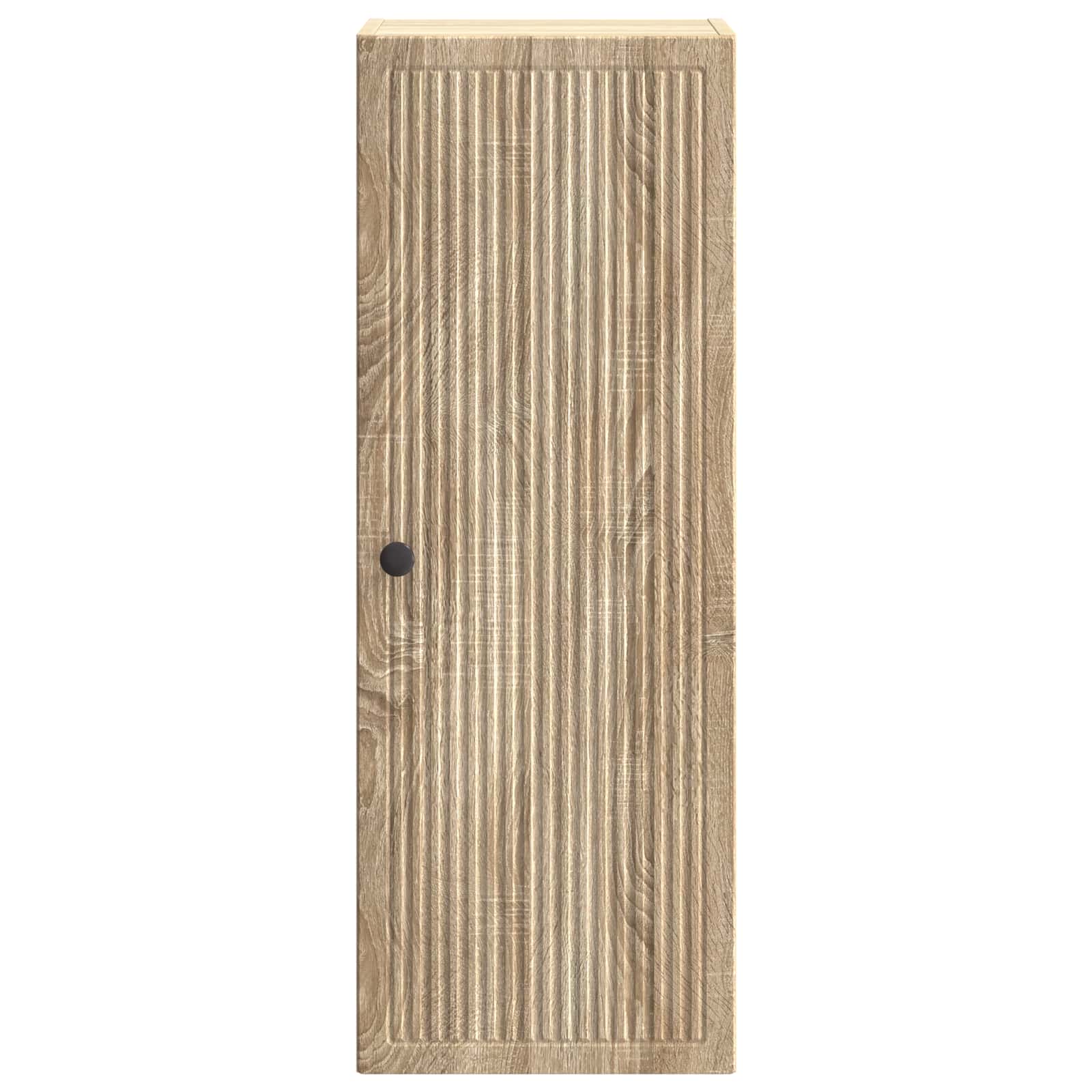 Wandkast Sonoma Eiken 33 x 34,5 x 90 cm Bewerkt hout
