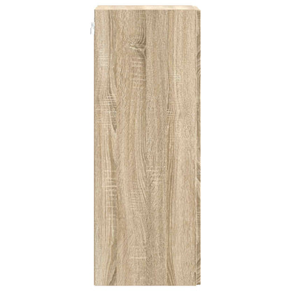Wandkast Sonoma Eiken 33 x 34,5 x 90 cm Bewerkt hout