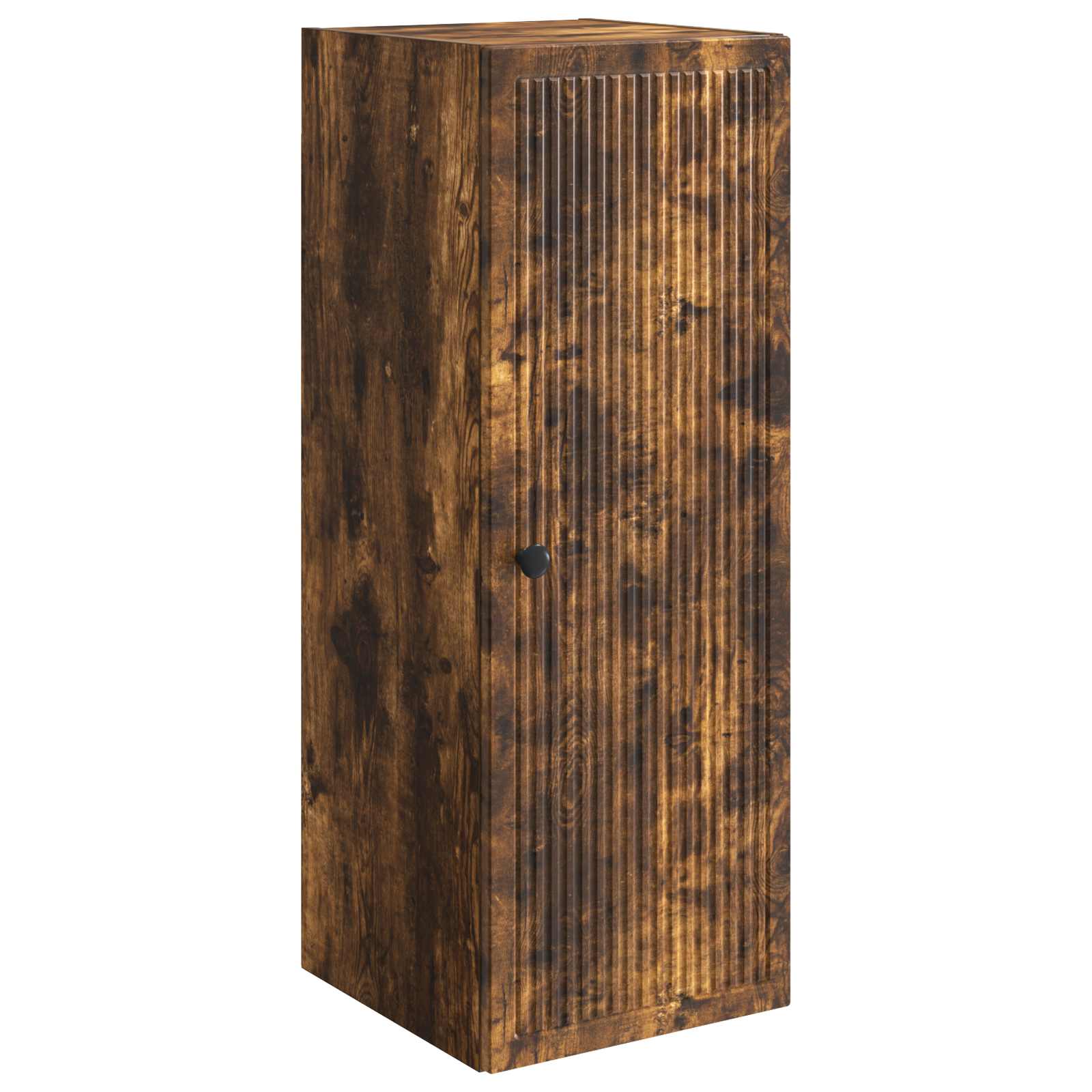 Wandkast Gerookt eiken 33 x 34,5 x 90 cm Bewerkt hout