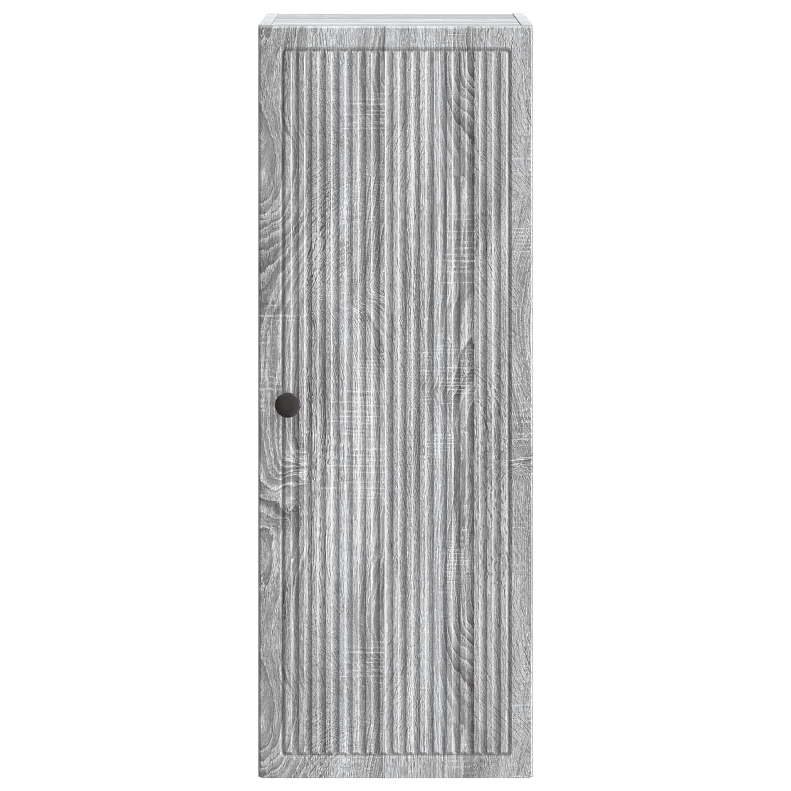 Wandkast Grijs Sonoma 33 x 34,5 x 90 cm Bewerkt hout