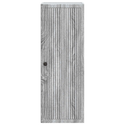 Wandkast Grijs Sonoma 33 x 34,5 x 90 cm Bewerkt hout