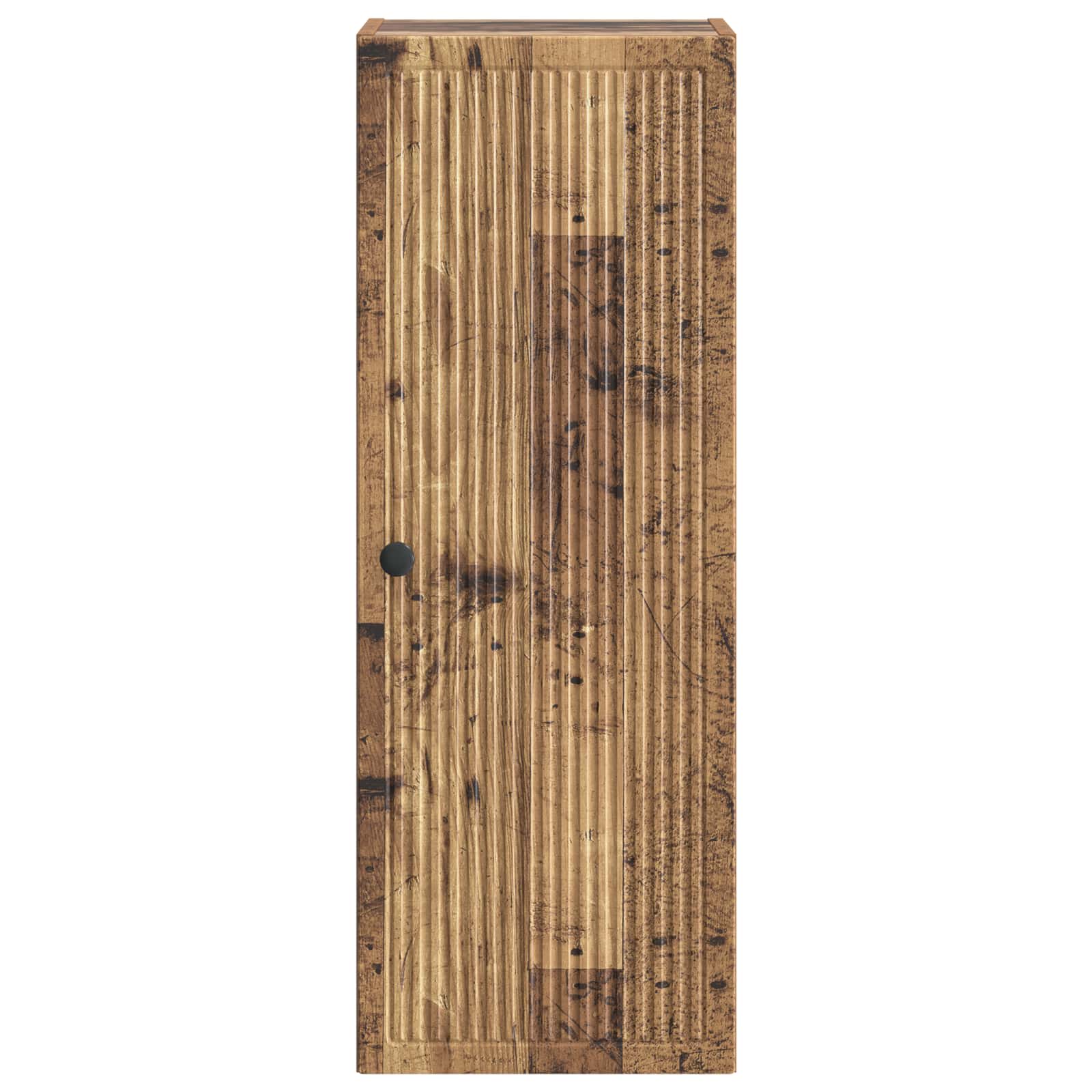 Wandkast Oud hout 33 x 34,5 x 90 cm Bewerkt hout