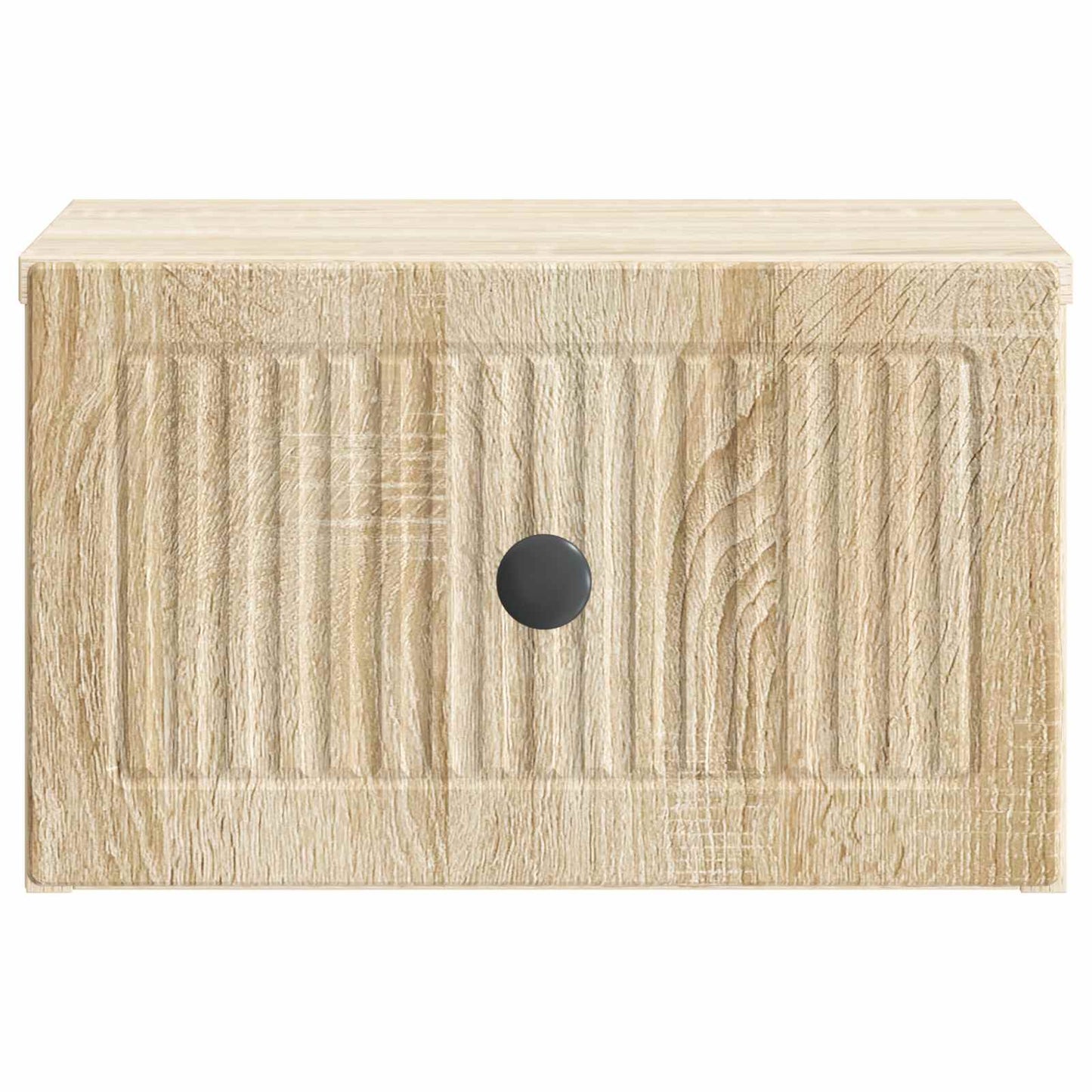 Wandbeugel Bedkast Sonoma Eiken 33 x 34,5 x 20 cm Bewerkt hout