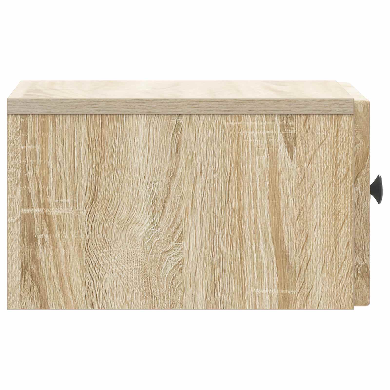 Wandbeugel Bedkast Sonoma Eiken 33 x 34,5 x 20 cm Bewerkt hout
