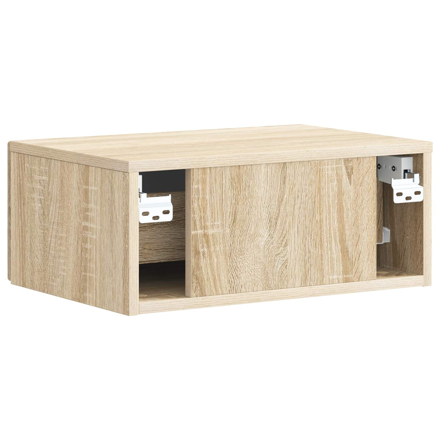 Nachtkastje Sonoma Eiken 49 x 34,5 x 20 cm Bewerkt hout