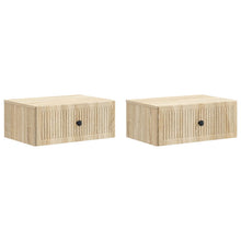 Nachtkastje 2 pcs Sonoma Eiken 49 x 34,5 x 20 cm Bewerkt hout