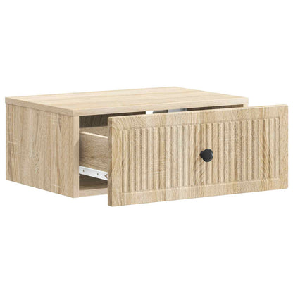 Nachtkastje 2 pcs Sonoma Eiken 49 x 34,5 x 20 cm Bewerkt hout
