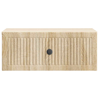Nachtkastje 2 pcs Sonoma Eiken 49 x 34,5 x 20 cm Bewerkt hout
