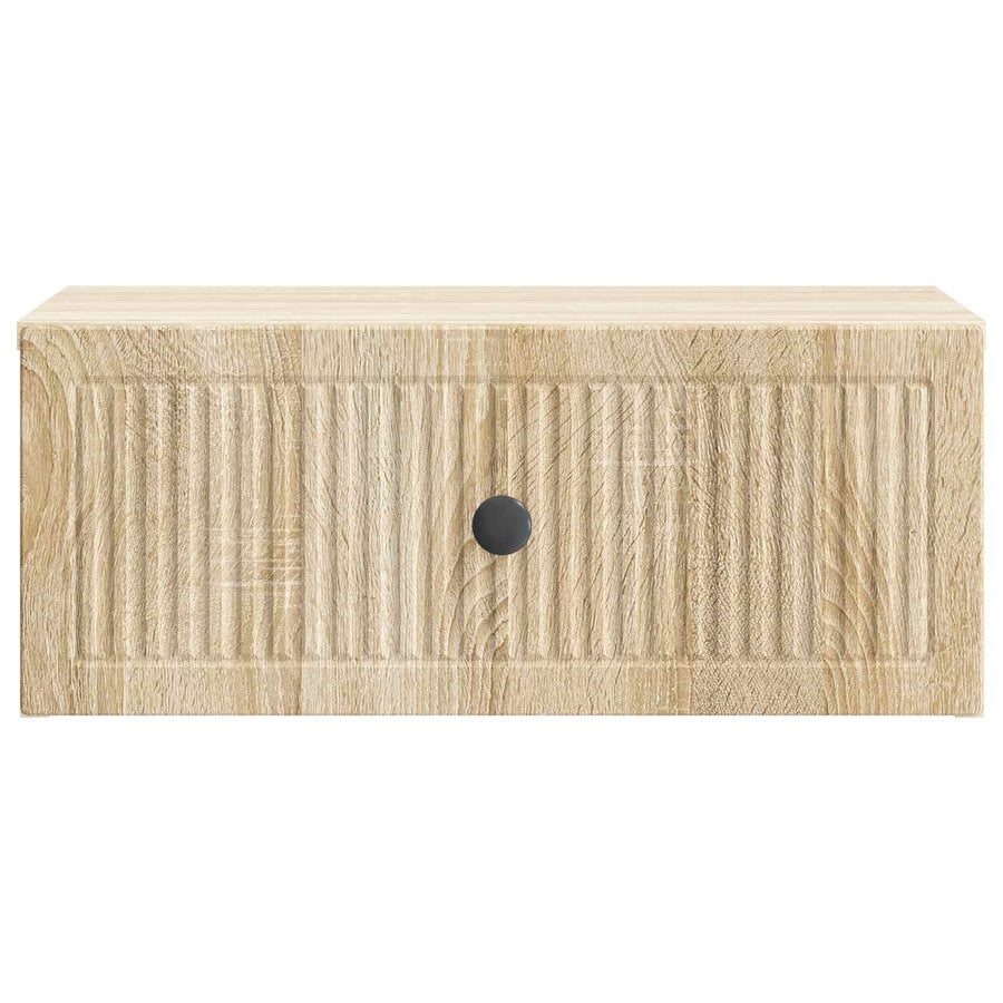 Nachtkastje 2 pcs Sonoma Eiken 49 x 34,5 x 20 cm Bewerkt hout