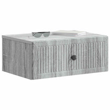 Nachtkastje Grijs sonoma 49 x 34,5 x 20 cm Bewerkt hout