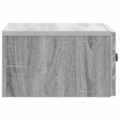 Nachtkastje 2 pcs Grijs sonoma 49 x 34,5 x 20 cm Bewerkt hout