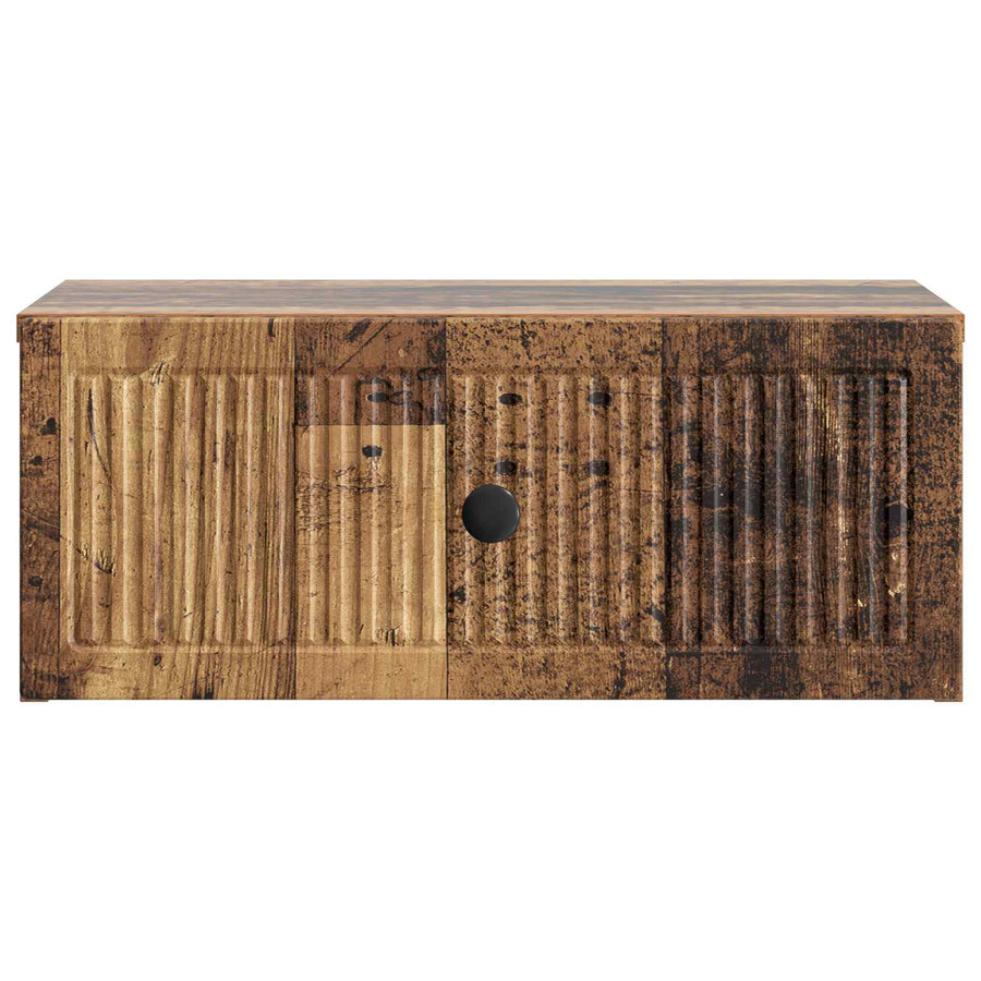 Nachtkastje 2 pcs Oud hout 49 x 34,5 x 20 cm Bewerkt hout