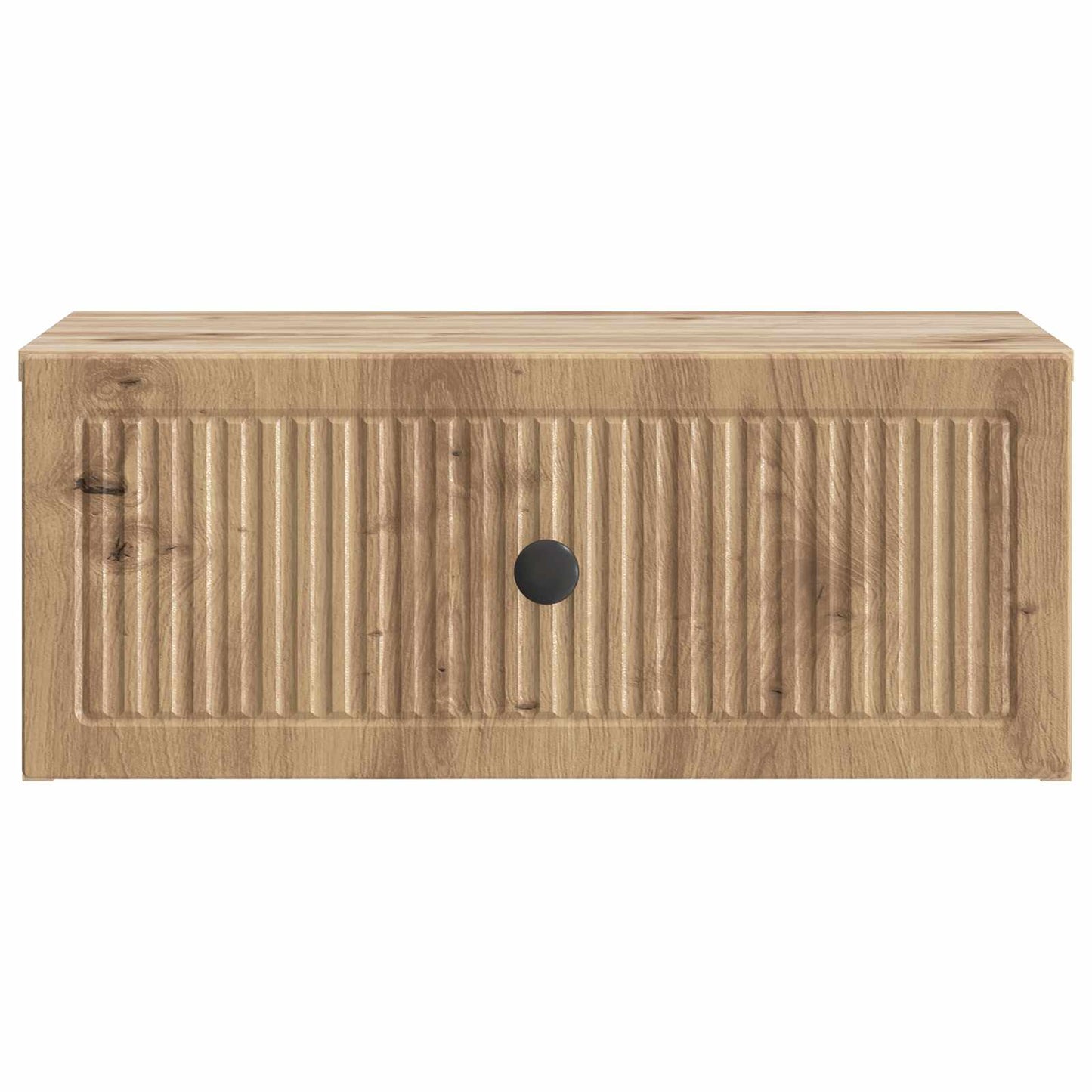 Nachtkastje Artisanaal eiken 49 x 34,5 x 20 cm Bewerkt hout