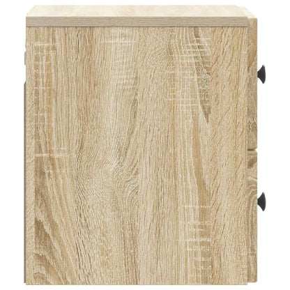 Wandbeugel Bedkast 2 pcs Sonoma Eiken 33 x 34,5 x 40 cm