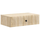 Wandmontage bijzettafel Sonoma eiken 59x34,5x17 cm