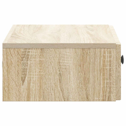 Wandmontage Zijtafel Sonoma Eiken 59 x 34,5 x 17 cm