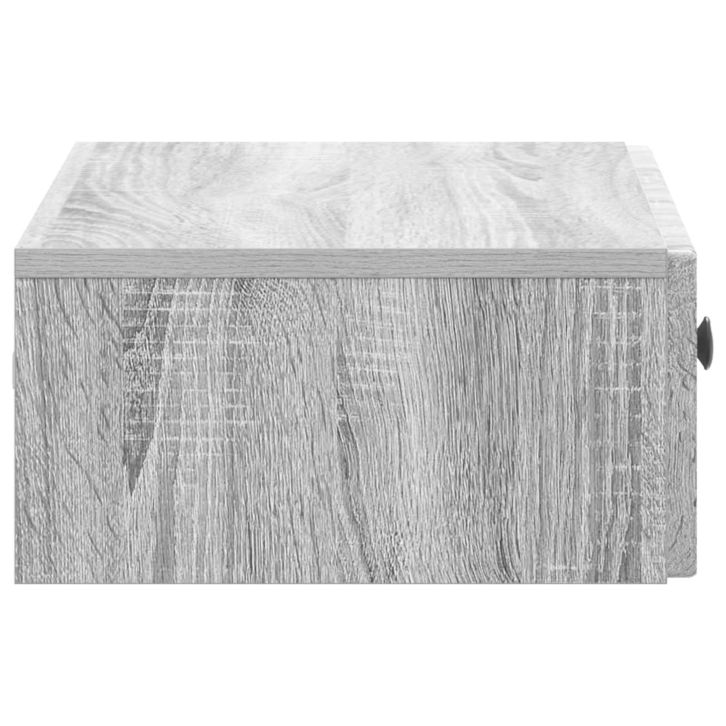 Wandmontage Zijtafel Grijs sonoma 59 x 34,5 x 17 cm