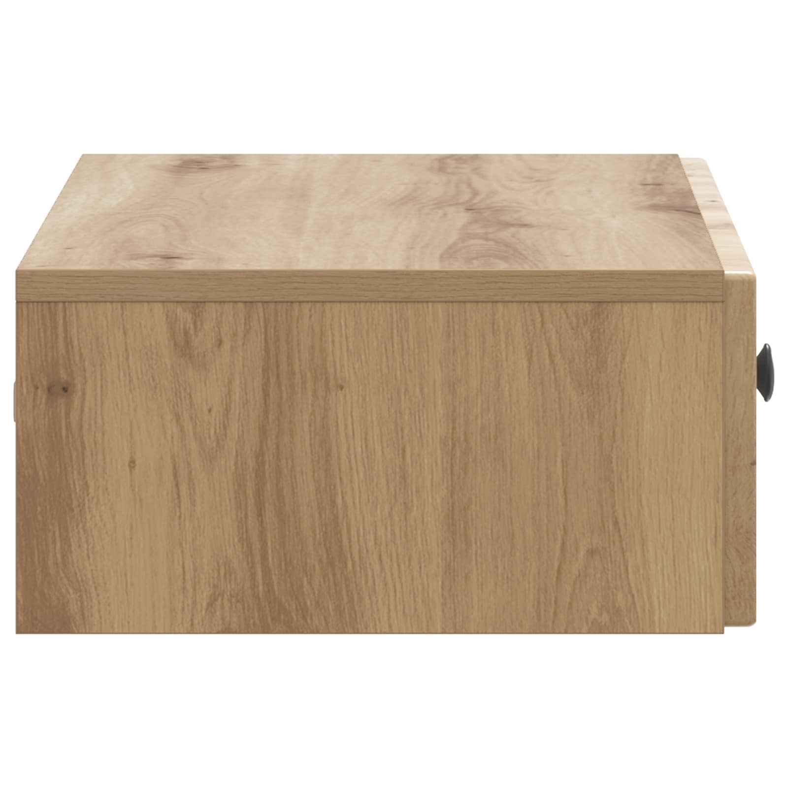 Wandmontage Zijtafel Artisanaal eiken 59 x 34,5 x 17 cm